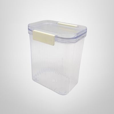 Recipiente de Acrilico Hermetico c/Trabas 1800ml