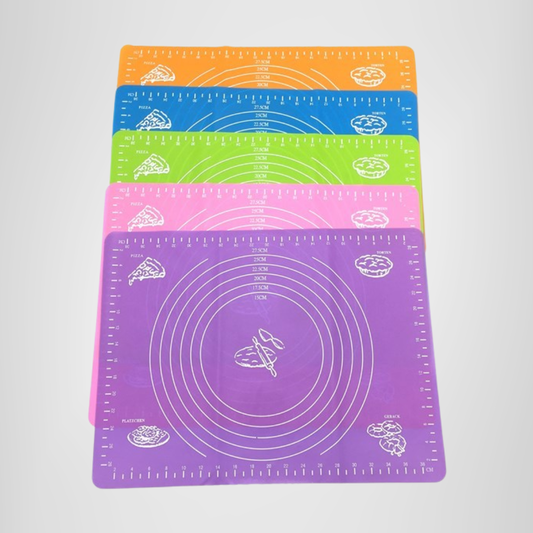Placa de Silicona para Repostería 50x40cm Colores Surtidos