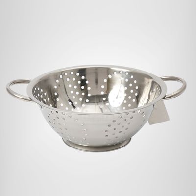 Colador Profundo de Acero Inoxidable 24x8,5cm