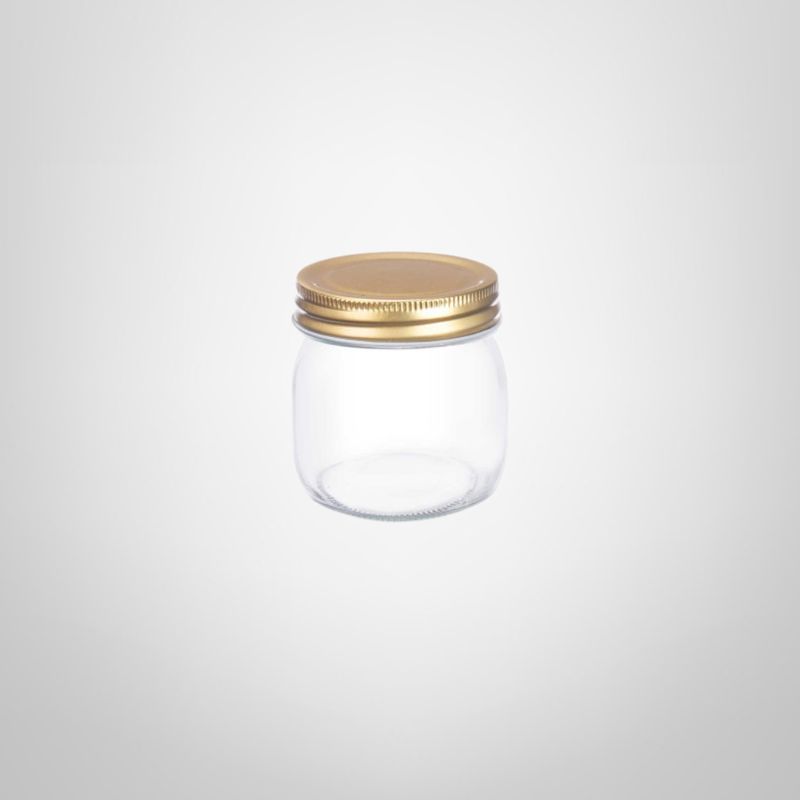 Frasco de Vidrio c/Tapa Rosca de Metal 300ml VIVALTO