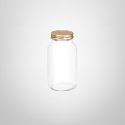 Frasco de Vidrio c/Tapa Rosca de Metal 500ml VIVALTO