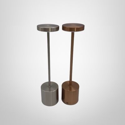 Lámpara de Mesa Táctil USB de Metal 8x34cm