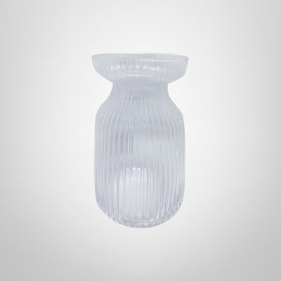 Florero de Vidrio Labrado 9x15cm