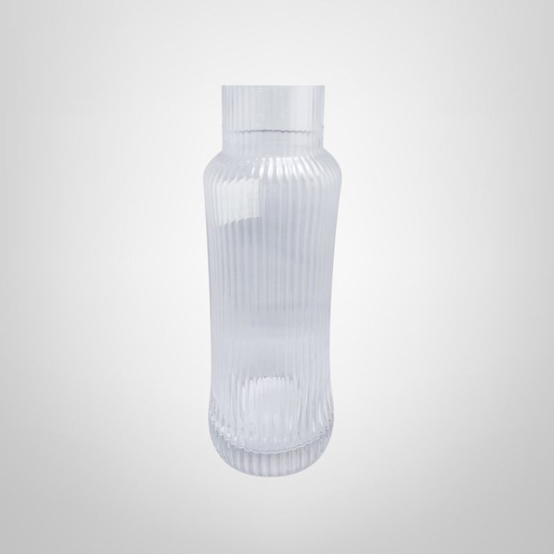 Florero de Vidrio Labrado 9,5×22,5cm