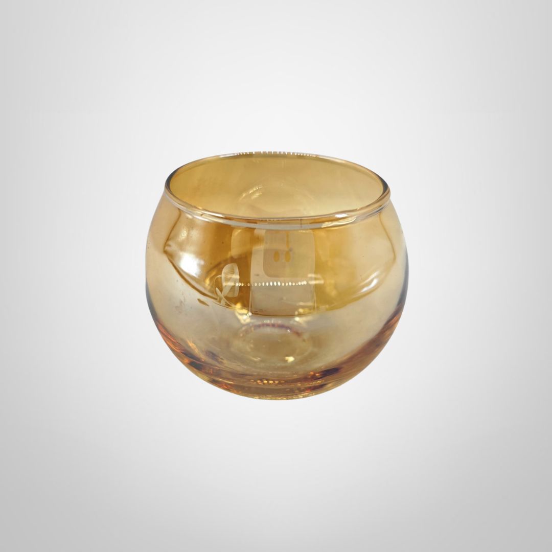 Pecera de Vidrio Gold 5,5x6cm