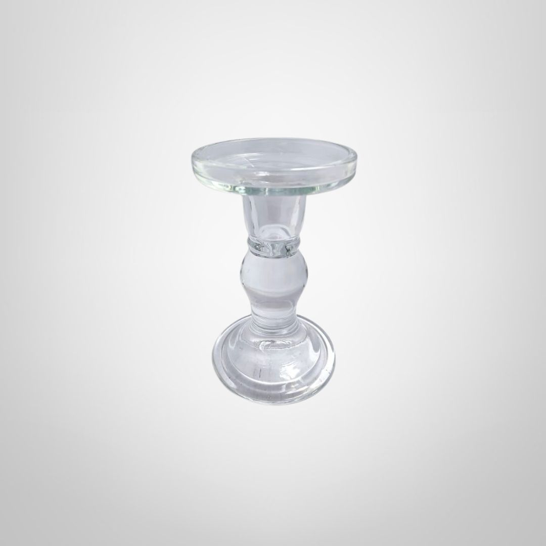Candelabro de Vidrio 8,5x14cm