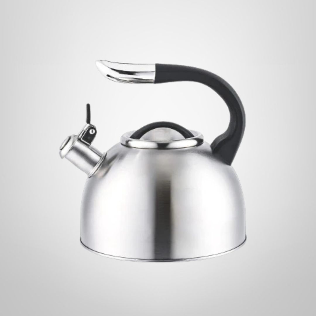 Caldera de Acero Inoxidable c/Silbato 3 Litros Apta para Inducción