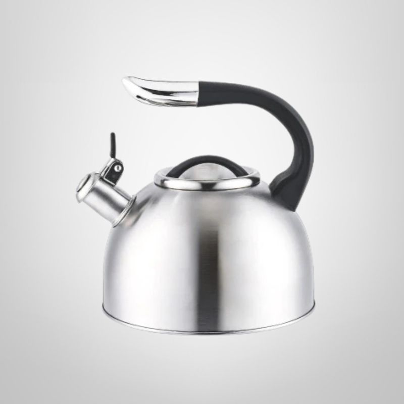 Caldera de Acero Inoxidable c/Silbato 3 Litros Apta para Inducción