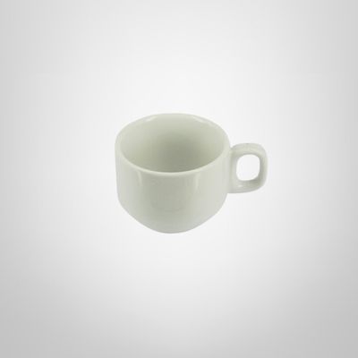 Taza de Té 220ml de Cerámica Blanca