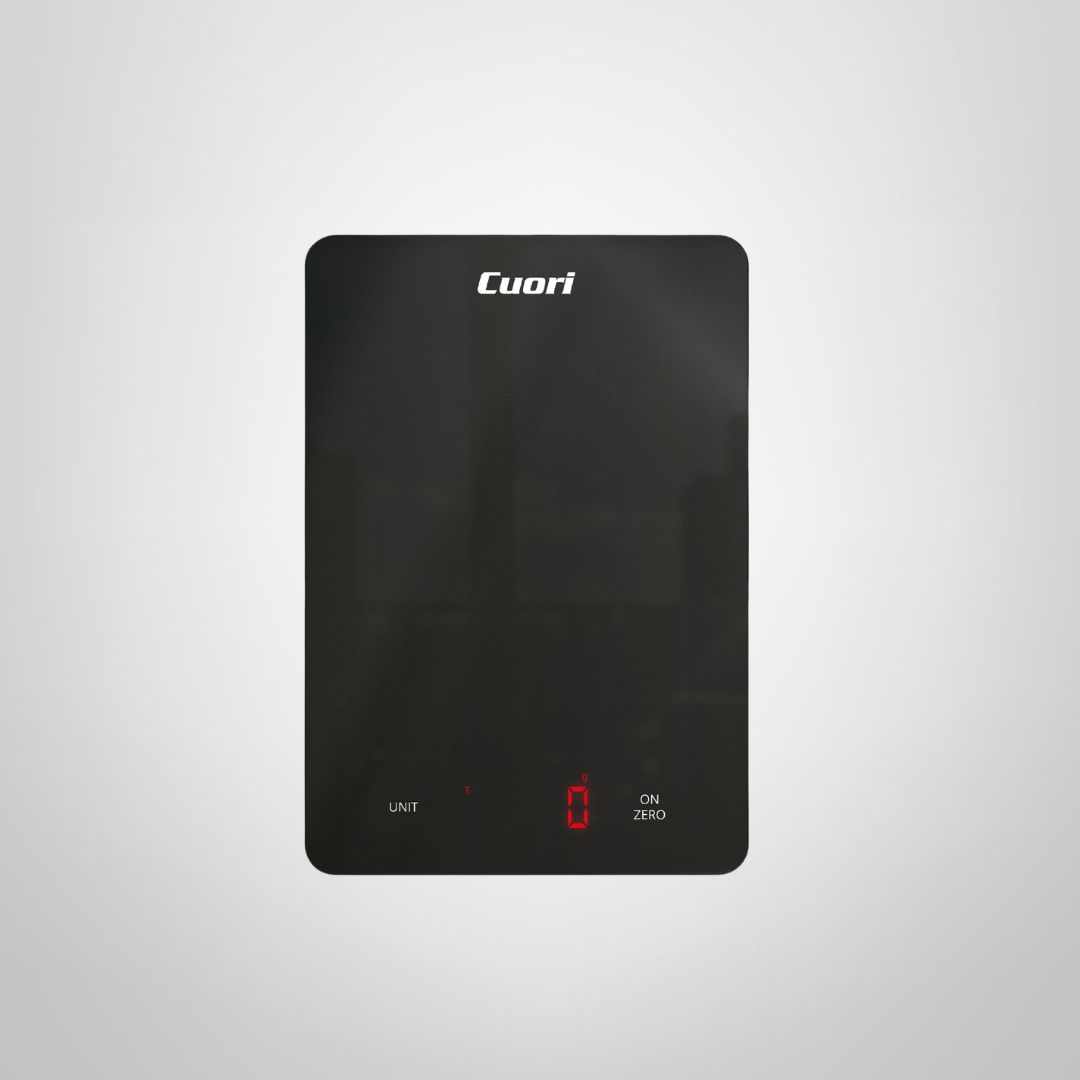 Balanza Digital de Cocina Hasta 10kg de Vidrio Templado USB CUORI