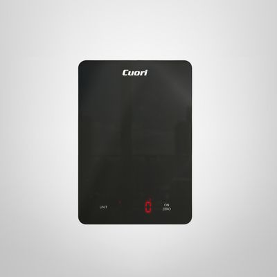 Balanza Digital de Cocina Hasta 10kg de Vidrio Templado USB CUORI