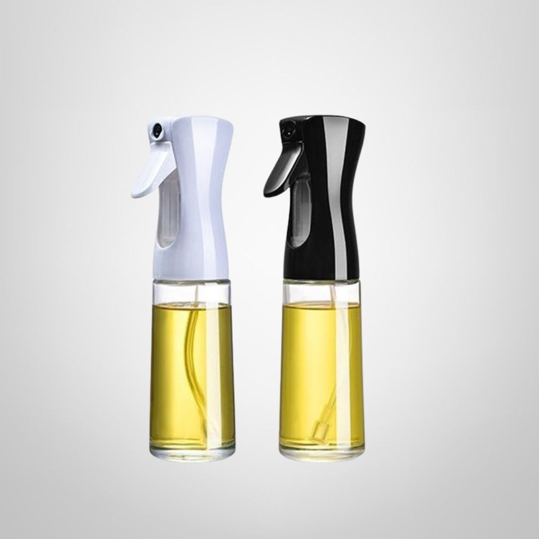 Aceitero Pulverizador de Vidrio 300ml en 2 Colores Surtidos