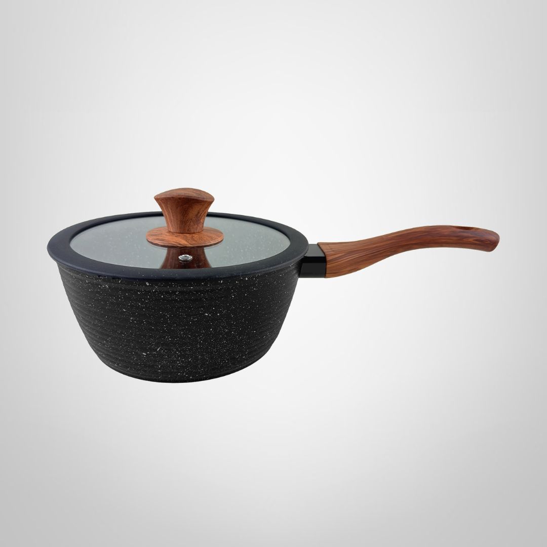 Cazo Antiadherente de 18cm "Preto" CUORI