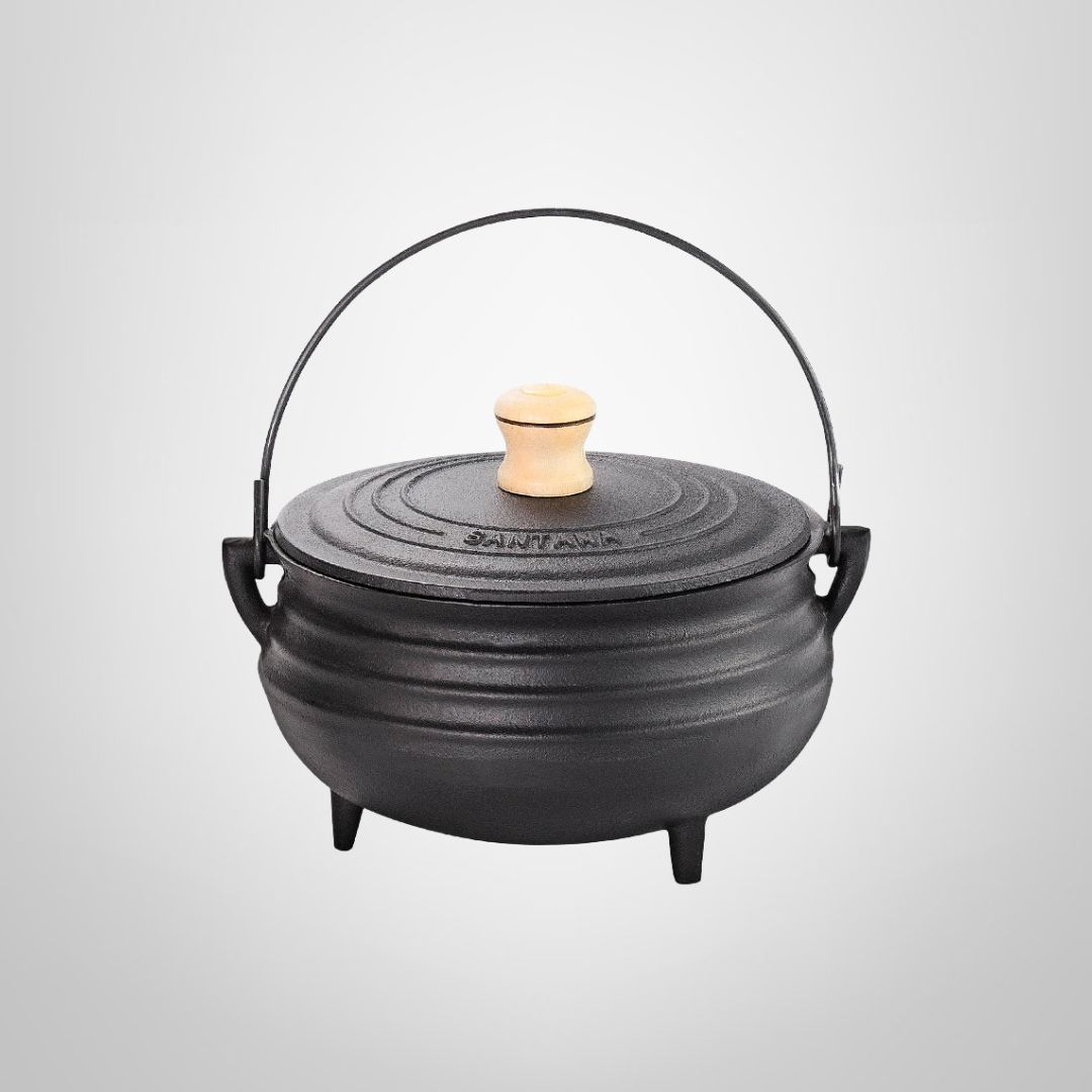 Cacerola Bruja de Hierro Fundido Triple 18cm