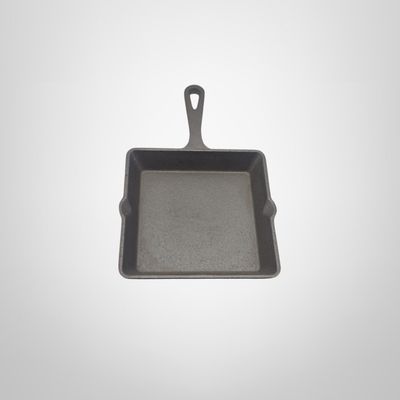 Mini Sartén/Provolonera de Hierro Fundido Cuadrado de 14,5x2,5cm