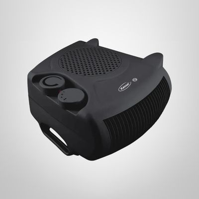 Caloventilador Vetrical/Horizontal de 2000w Negro  KASSEL