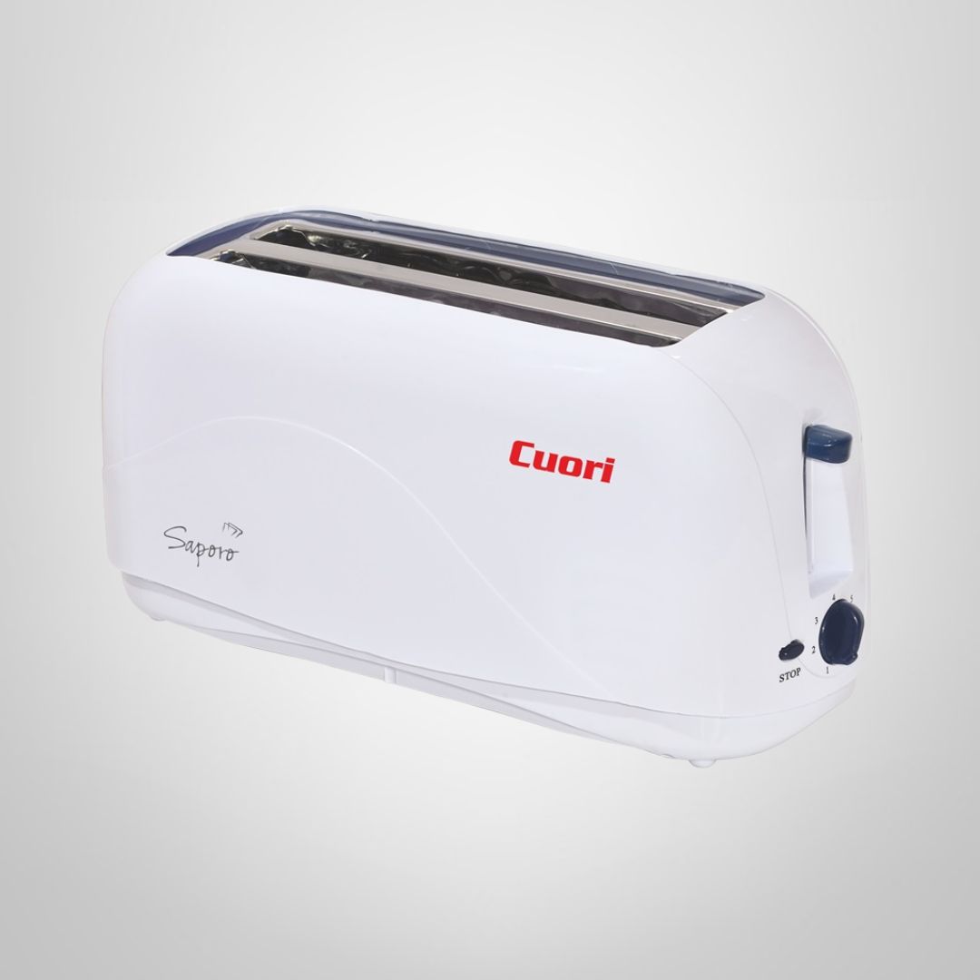 Tostadora Eléctrica de 4 Panes 1300W "Saporo" CUORI