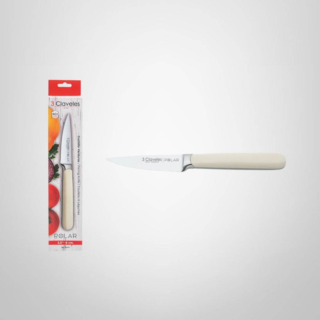 Cuchillo Verduras 3.5'' "Polar" 3 CLAVELES