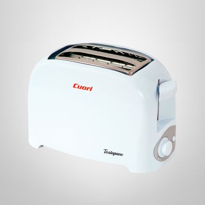 Tostador Eléctrico 2 Panes 750W "Tostapane" CUORI