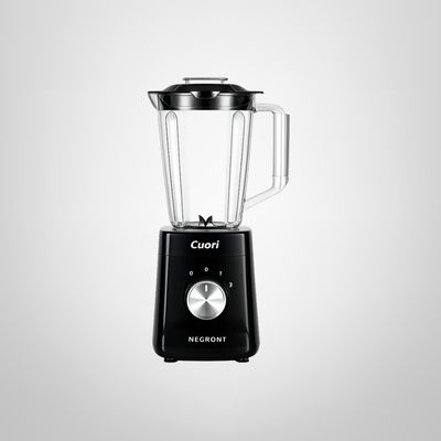 Licuadora con Vaso de Acrílico 1,5 Litros 400w "Negroni" CUORI