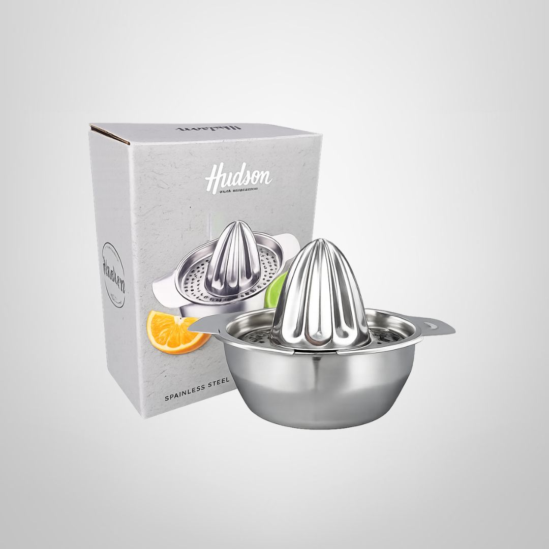 Exprimidor Manual de Acero Inoxidable HUDSON