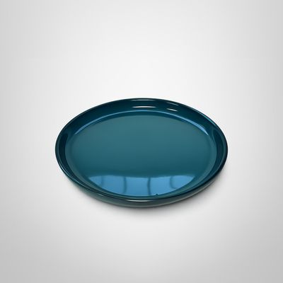 Plato de Cerámica Llano 27cm Turquesa