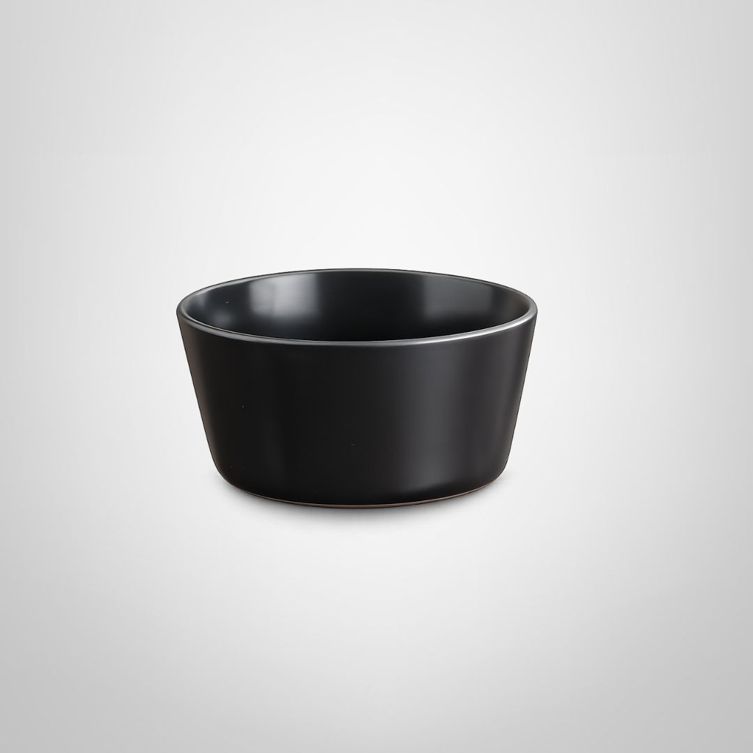 Bowl de Cerámica 15cm Negro Mate