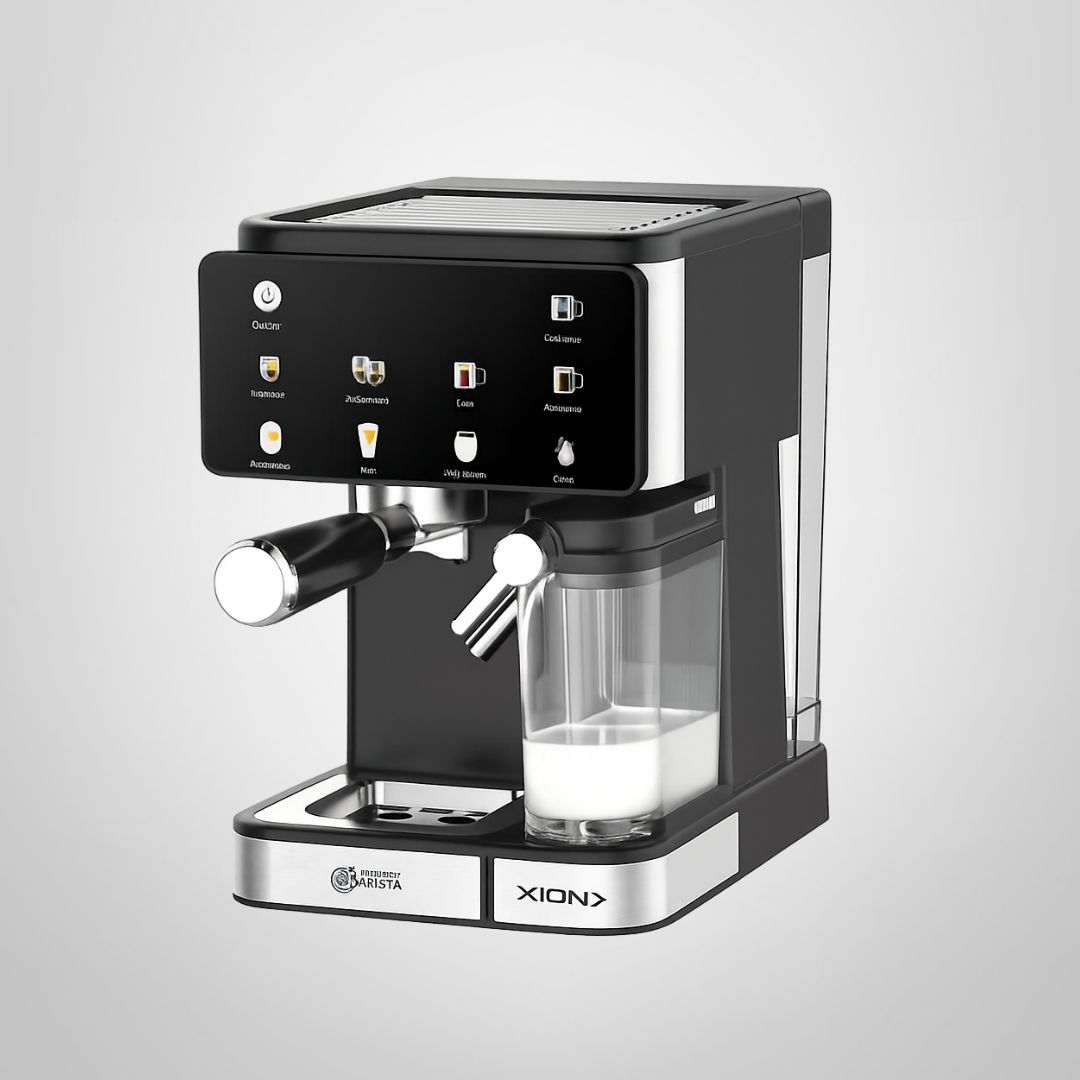 Cafetera Espresso Caliente y Frío "Cream Touch" Leche Automática XION