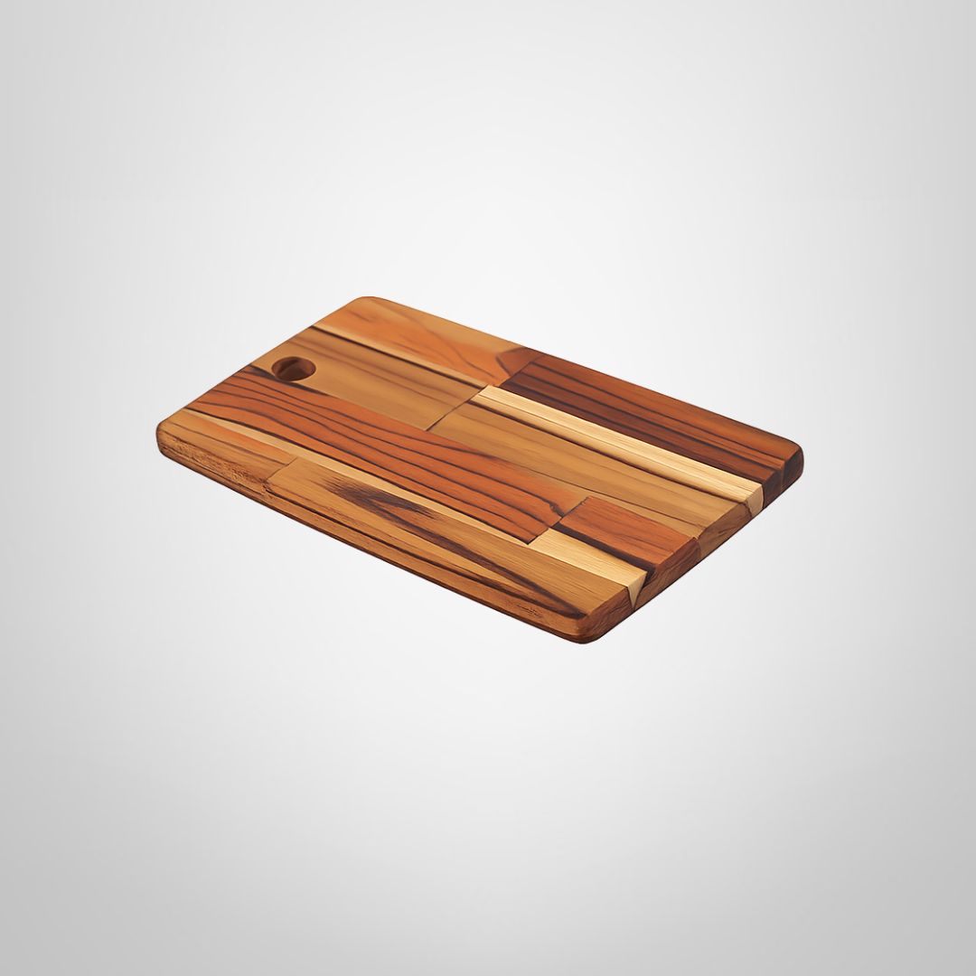 Tabla de Madera Teca Rectangular 28x19,5x1,8cm TRAMONTINA