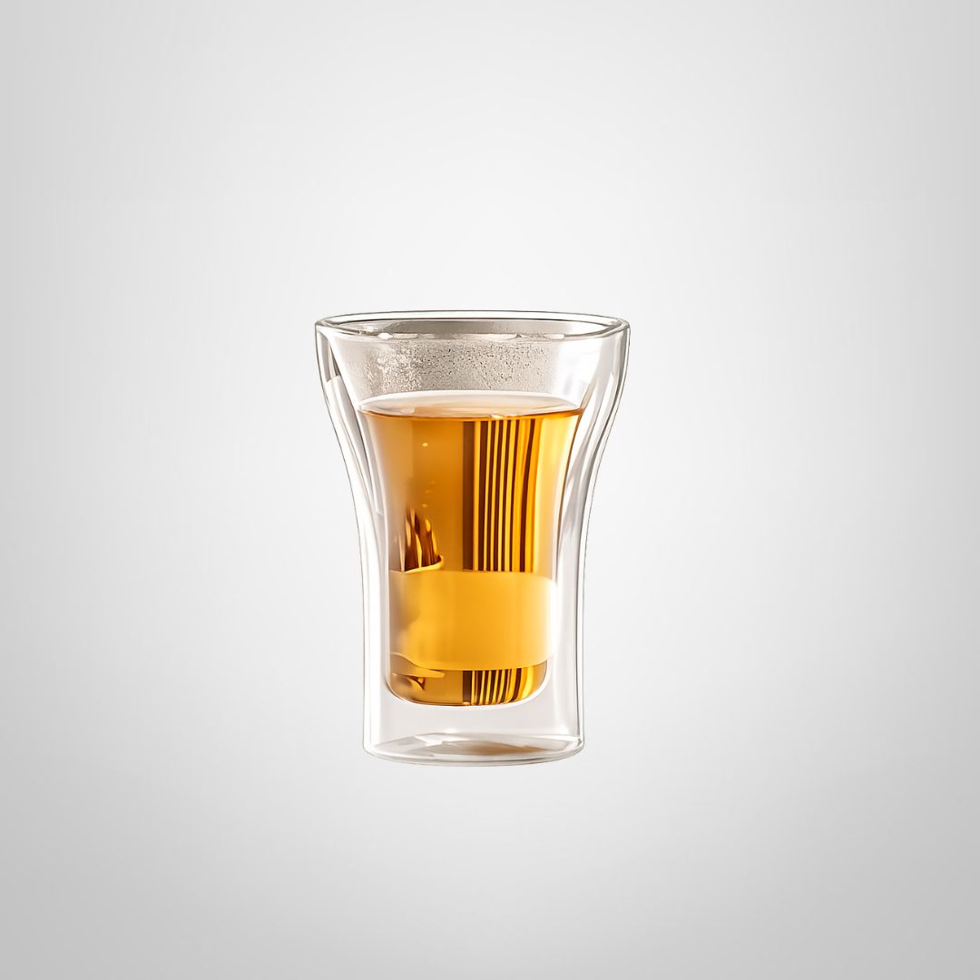 Vaso de Vidrio con Doble Pared 250ml