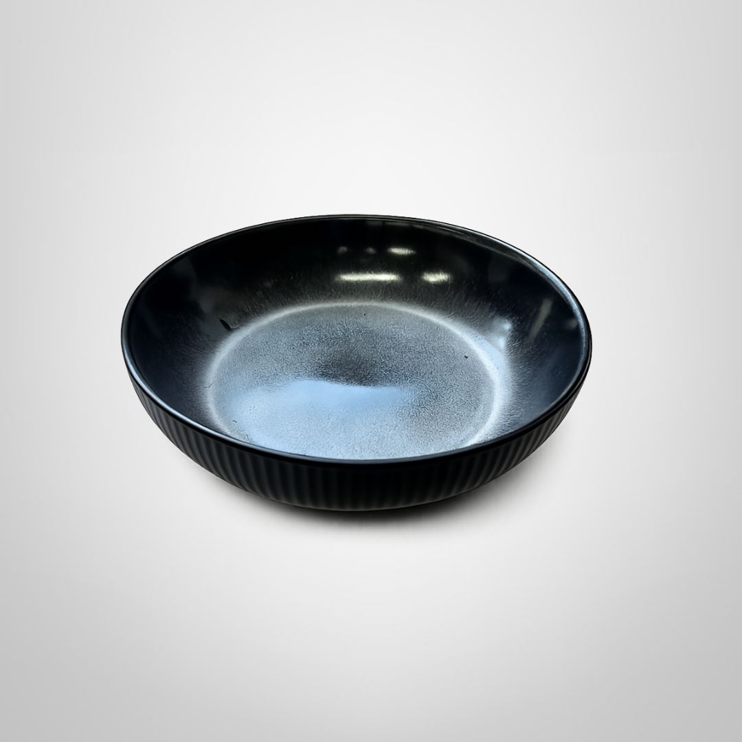 Bowl Ensaladera de Cerámica 20x5,3cm Negro