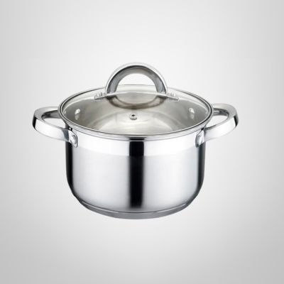 Olla de Acero Inoxidable Triple Fondo de 11,8 Litros