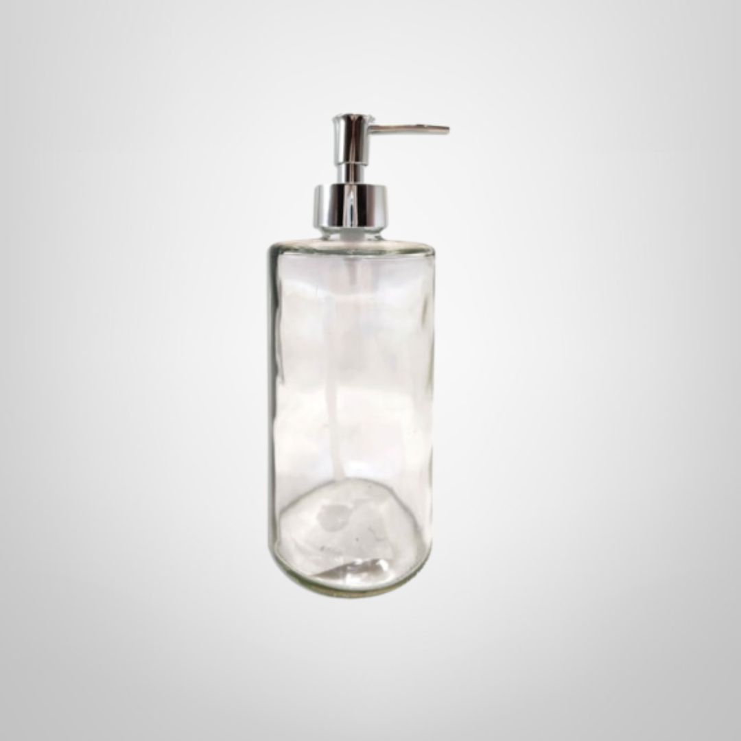 Dispensador de Jabón Líquido de Vidrio 6,8×18,5cm