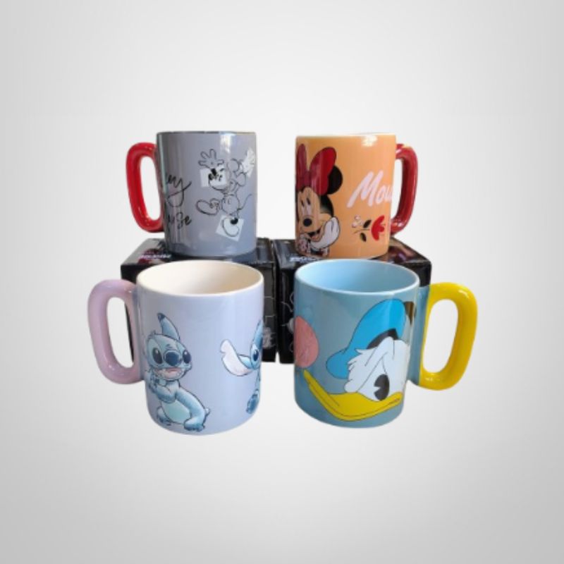Taza de Cerámica c/Asa Grande 350ml Disney Licencias