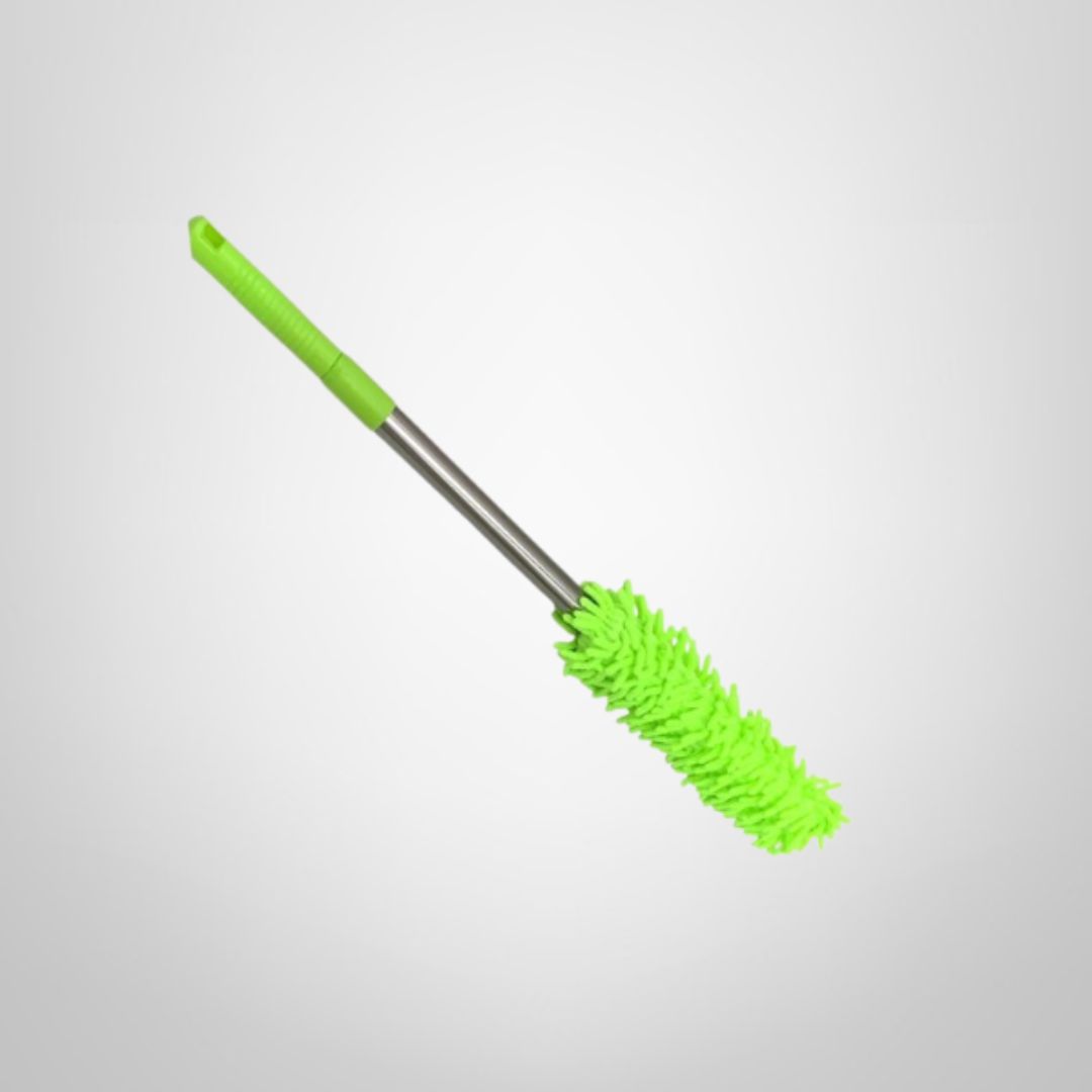 Plumero de Microfibra c/Mango de Metal Extensible 3 Colores