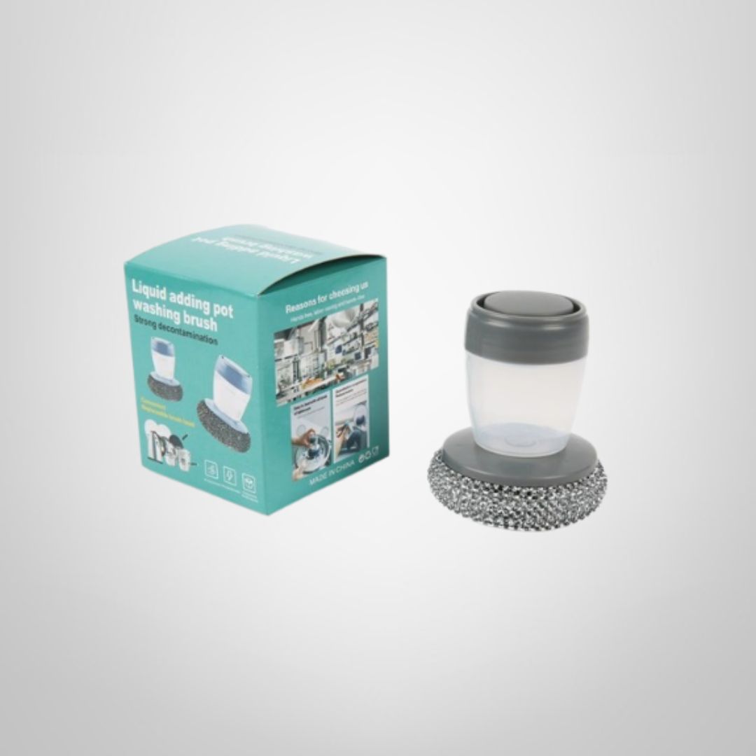 Esponja de Cocina c/Dispensador de Jabón Líquido