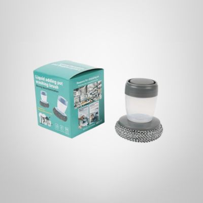Esponja de Cocina c/Dispensador de Jabón Líquido