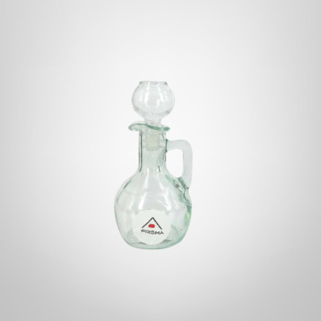 Aceitero de Vidrio de 1 Litro c/Tapa y Asa