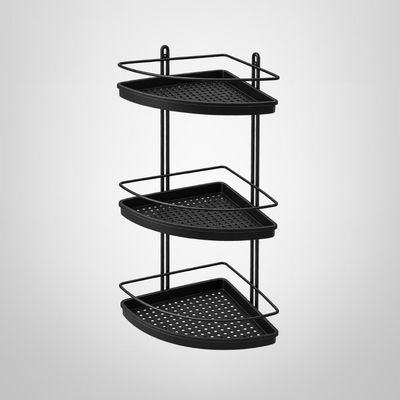 Esquinero de 3 Niveles 27x20x54cm Negro