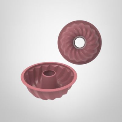 Molde para Flan c/Tubo de Silicona