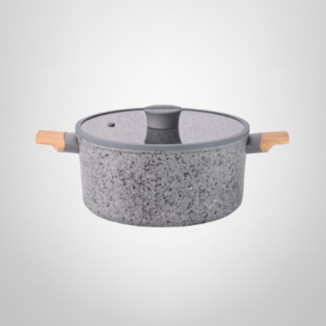 Cacerola de Aluminio Forjado Anti-adherente  28cm "Stone" HUDSON