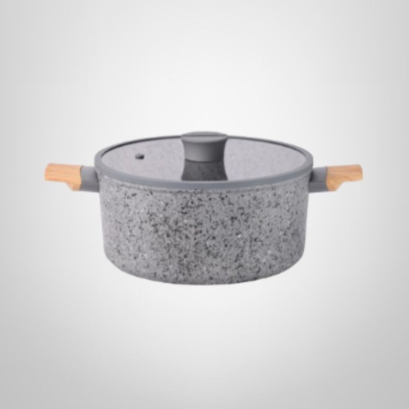 Cacerola de Aluminio Forjado Anti-adherente  28cm "Stone" HUDSON