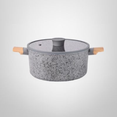 Cacerola de Aluminio Forjado Anti-adherente  28cm "Stone" HUDSON
