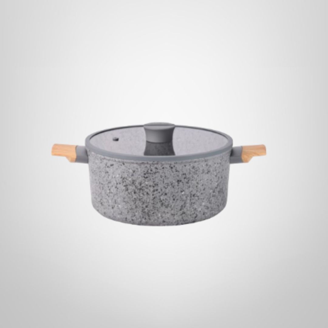 Cacerola de Aluminio Forjado Antiadherente 20cm "Stone" HUDSON
