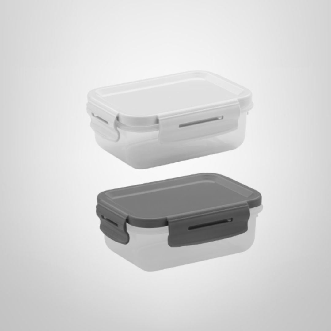 Recipiente Hermético de Plástico 1280ml "Click" OU