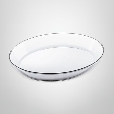 Asadera Ovalada de Vidrio Templado 4000ml MARINEX