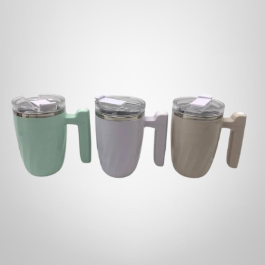 Taza Térmica c/Mezclador Magnético USB de Plástico y Metal 13,5x8cm