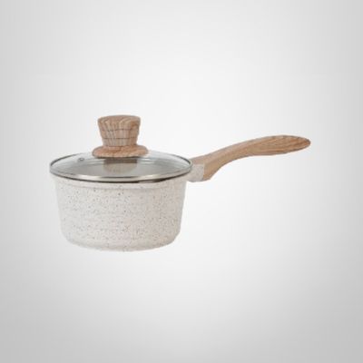 Cacerola c/Cabo 16cm de Cerámica Antiadherente "Cuccina" CUORI