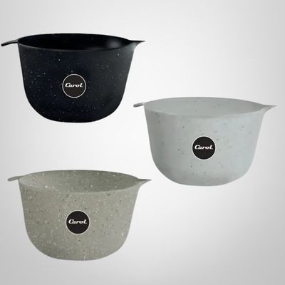 Bowl Batidor c/Pico Vertedor de Plástico 26x12cm (4 Litros) CAROL