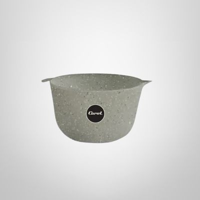 Bowl Batidor c/Pico Vertedor 18x12cm (2 Litros) Beige CAROL